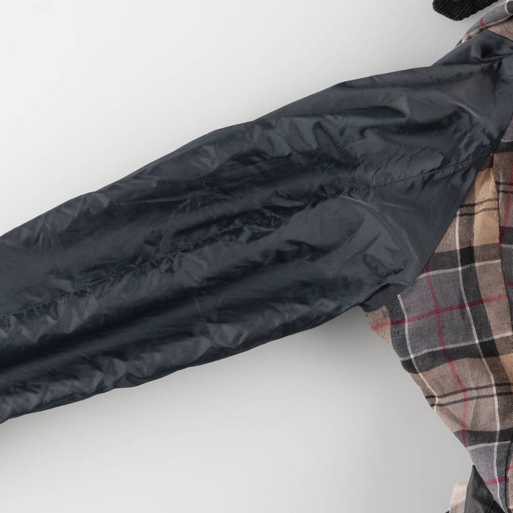 Barbour Waterproof and Breathable 3-Warrant Waxed Cotton Oiled Jacket, Women's Size Medium unclear black type Vintage Second Hand