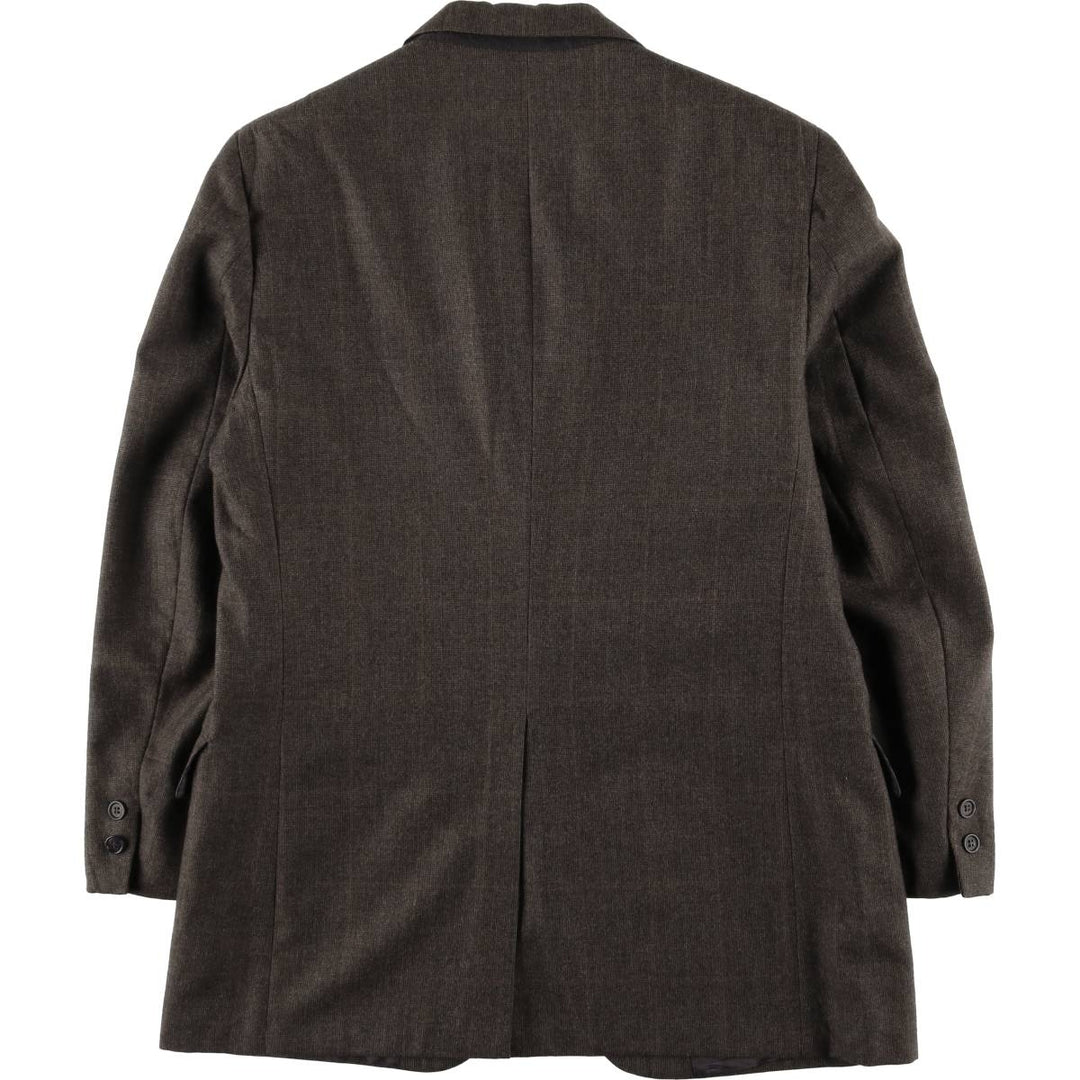 1980'S Brooks Brothers 346 Check Pattern Tailored Jacket, Men's Size Medium unclear brown type Vintage Second Hand