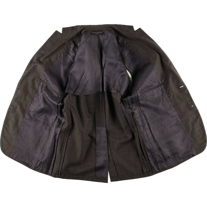 1980'S Brooks Brothers 346 Check Pattern Tailored Jacket, Men's Size Medium unclear brown type Vintage Second Hand