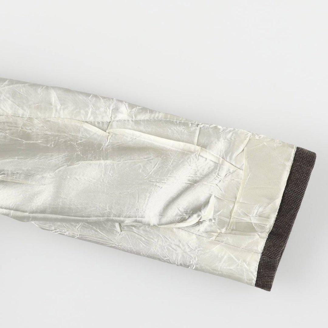 1980'S Brooks Brothers 346 Check Pattern Tailored Jacket, Men's Size Medium unclear brown type Vintage Second Hand