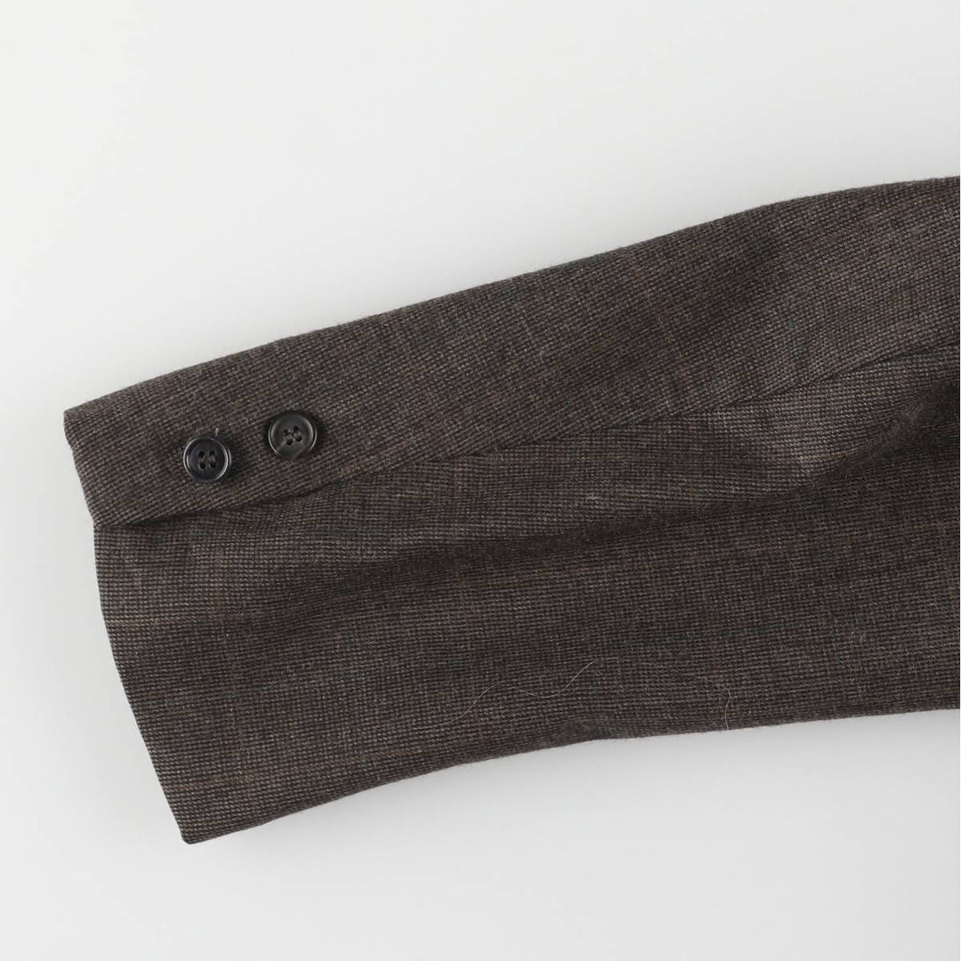 1980'S Brooks Brothers 346 Check Pattern Tailored Jacket, Men's Size Medium unclear brown type Vintage Second Hand
