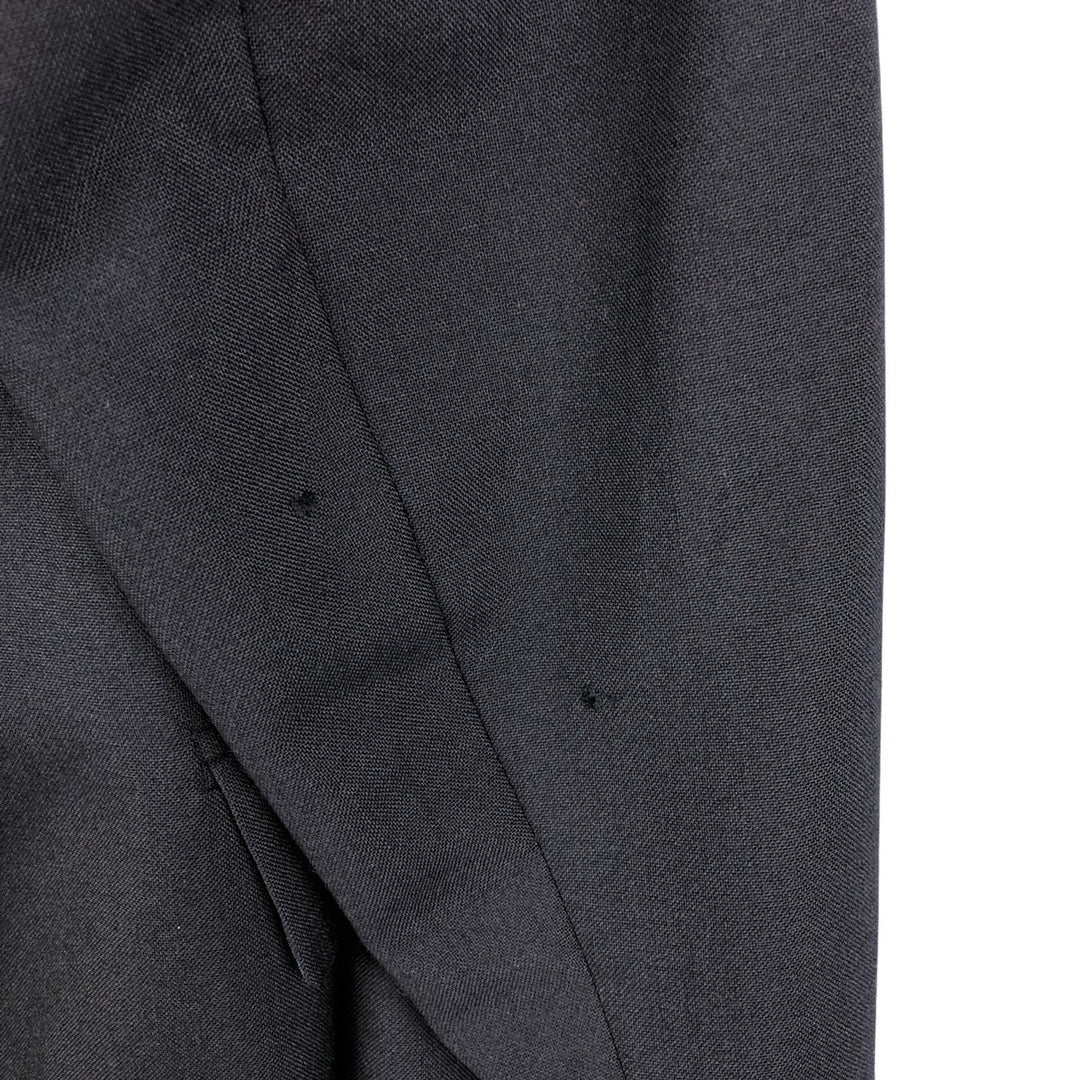 Ralph Lauren Chaps wool tailored jacket, made in Canada, men's size L wool navy blue type Vintage Second Hand