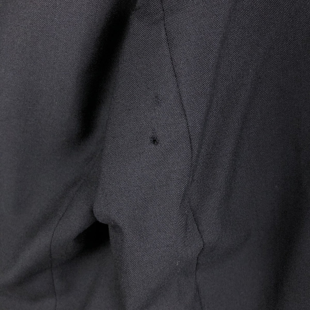 Ralph Lauren Chaps wool tailored jacket, made in Canada, men's size L wool navy blue type Vintage Second Hand