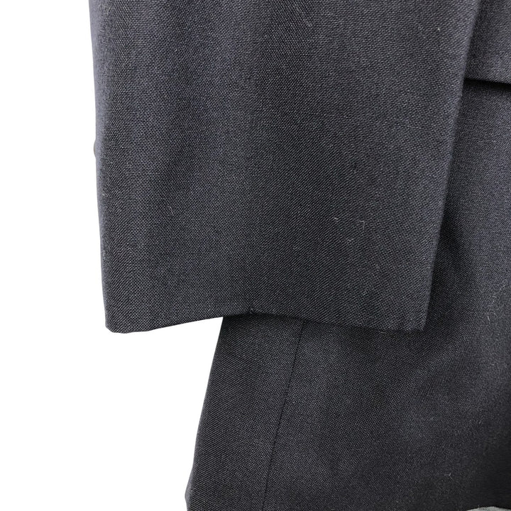 Ralph Lauren Chaps wool tailored jacket, made in Canada, men's size L wool navy blue type Vintage Second Hand