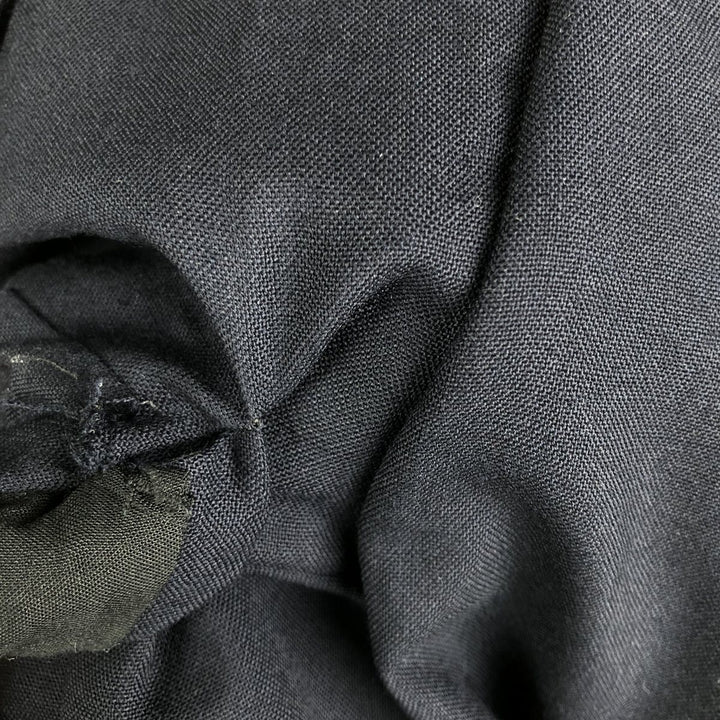 Ralph Lauren Chaps wool tailored jacket, made in Canada, men's size L wool navy blue type Vintage Second Hand