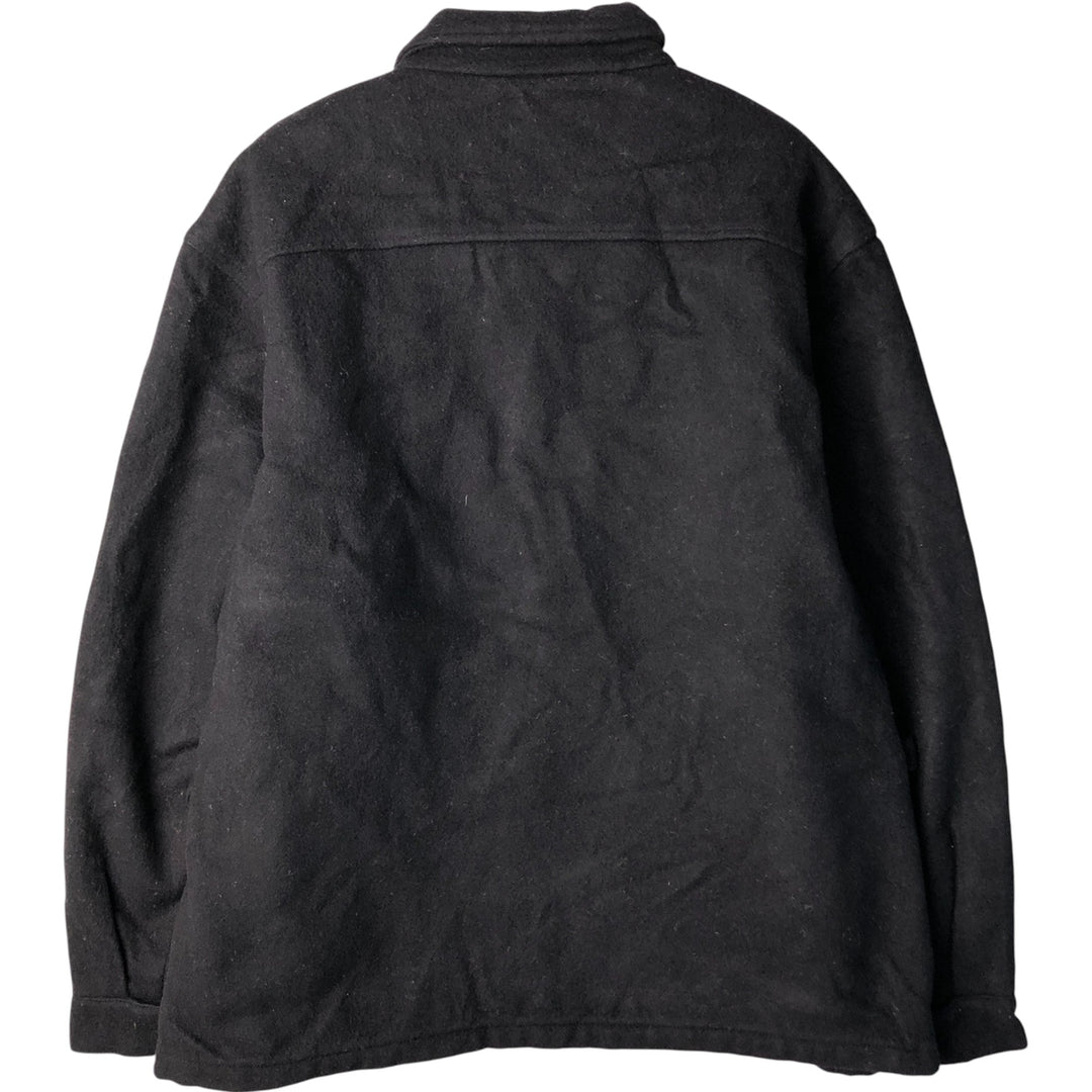 Ralph Lauren Chaps wool tailored jacket, made in Canada, men's size L wool Charcoal Vintage Second Hand