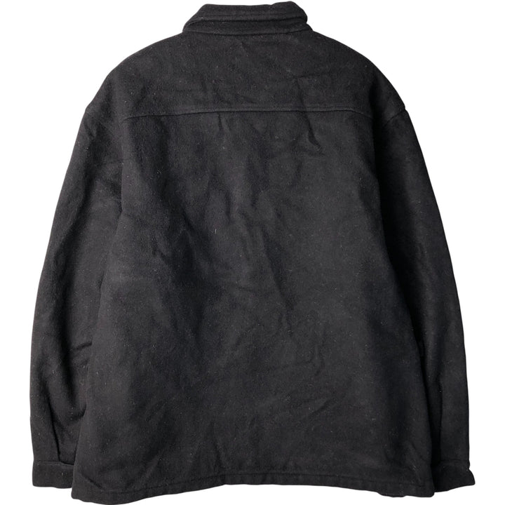 Ralph Lauren Chaps wool tailored jacket, made in Canada, men's size L wool Charcoal Vintage Second Hand