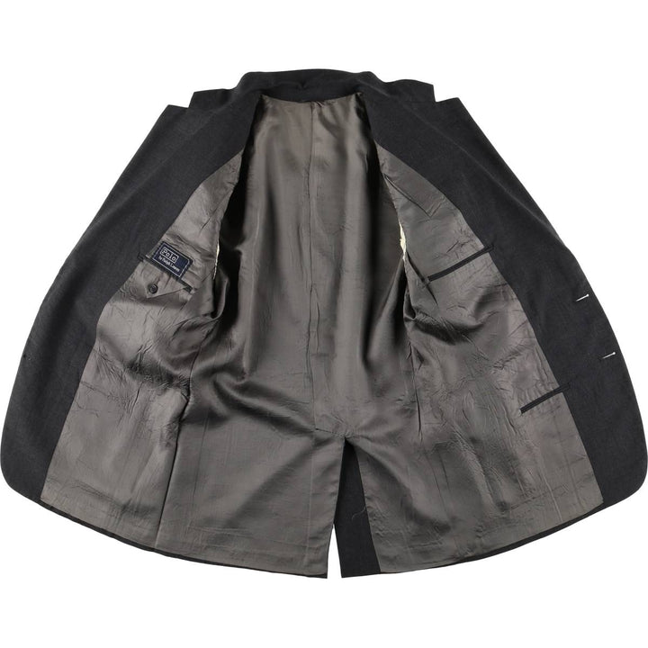 Vintage 1990'S Ralph Lauren POLO by Ralph Lauren tailored jacket, made in the USA, size M. unclear Charcoal Vintage Second Hand