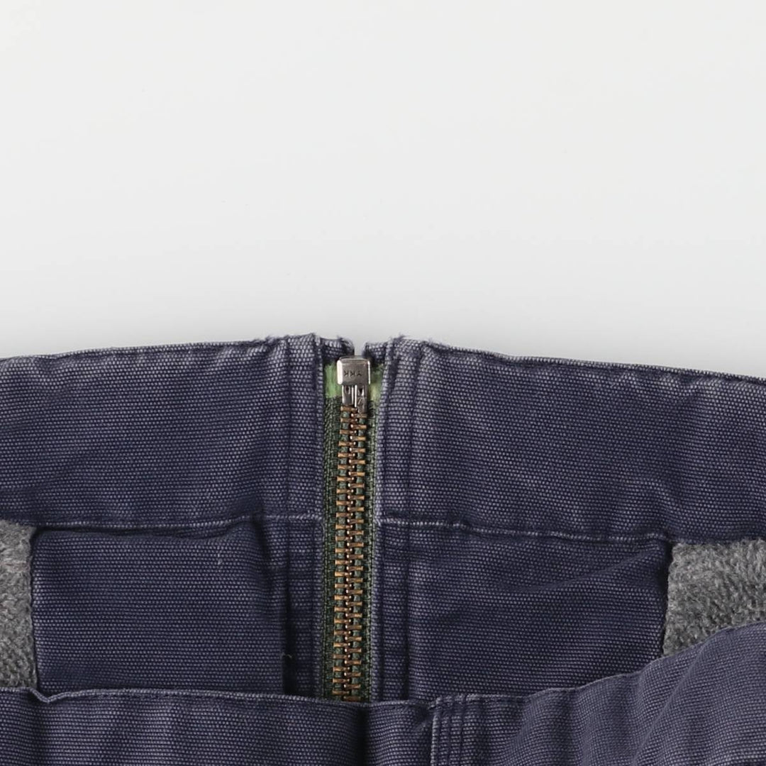 Vintage 1990'S Tommy Hilfiger Detroit Jacket-style Duck Work Jacket, Men's Size L cotton navy blue type Vintage Second Hand