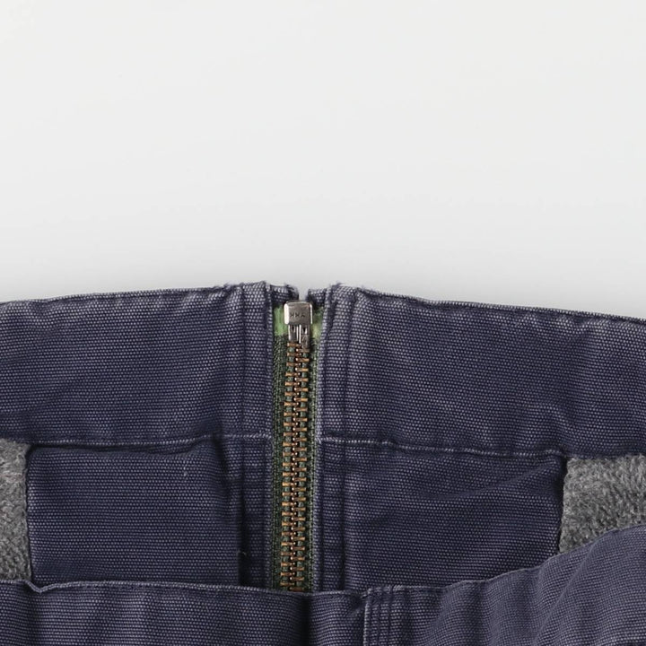 Vintage 1990'S Tommy Hilfiger Detroit Jacket-style Duck Work Jacket, Men's Size L cotton navy blue type Vintage Second Hand