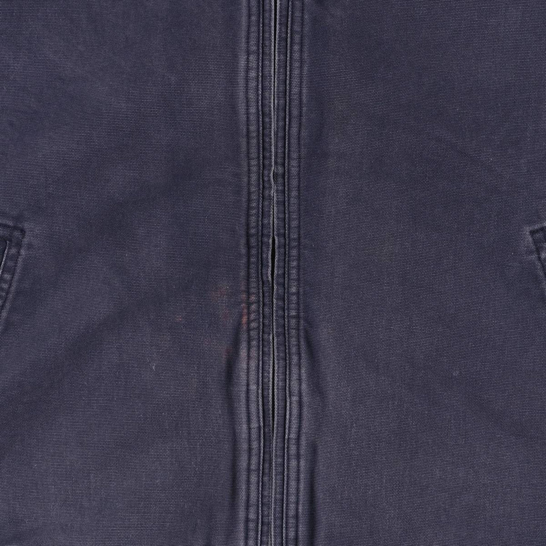 Vintage 1990'S Tommy Hilfiger Detroit Jacket-style Duck Work Jacket, Men's Size L cotton navy blue type Vintage Second Hand