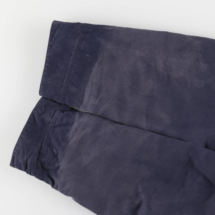 Vintage 1990'S Tommy Hilfiger Detroit Jacket-style Duck Work Jacket, Men's Size L cotton navy blue type Vintage Second Hand