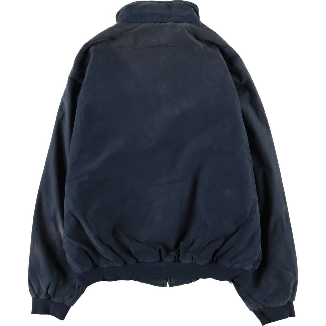 Ralph Lauren POLO by Ralph Lauren padded puffer jacket, men's size L cotton navy blue type Vintage Second Hand