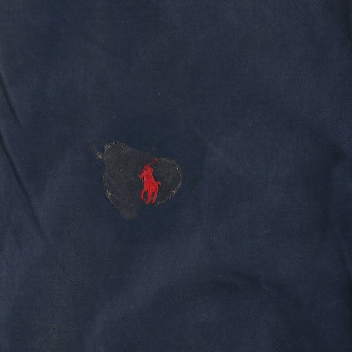 Ralph Lauren POLO by Ralph Lauren padded puffer jacket, men's size L cotton navy blue type Vintage Second Hand