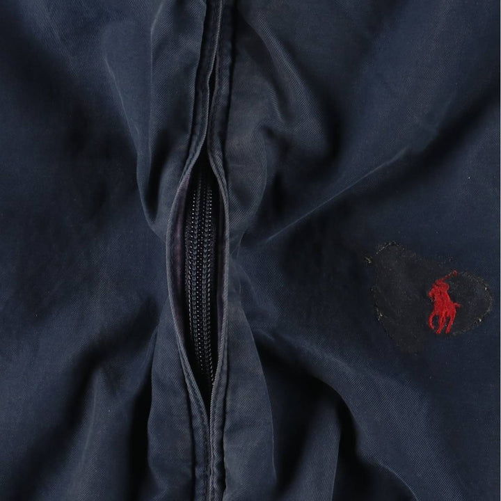 Ralph Lauren POLO by Ralph Lauren padded puffer jacket, men's size L cotton navy blue type Vintage Second Hand