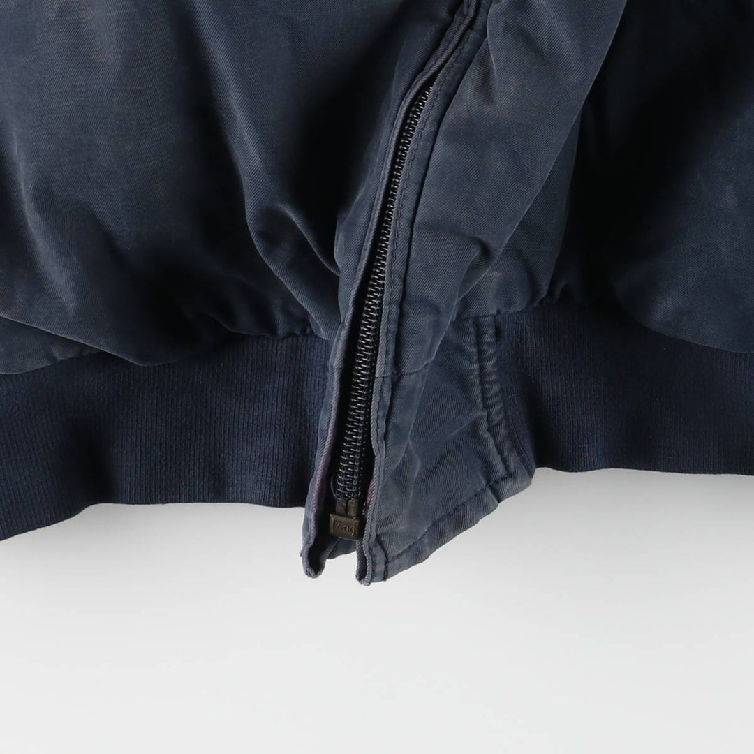 Ralph Lauren POLO by Ralph Lauren padded puffer jacket, men's size L cotton navy blue type Vintage Second Hand