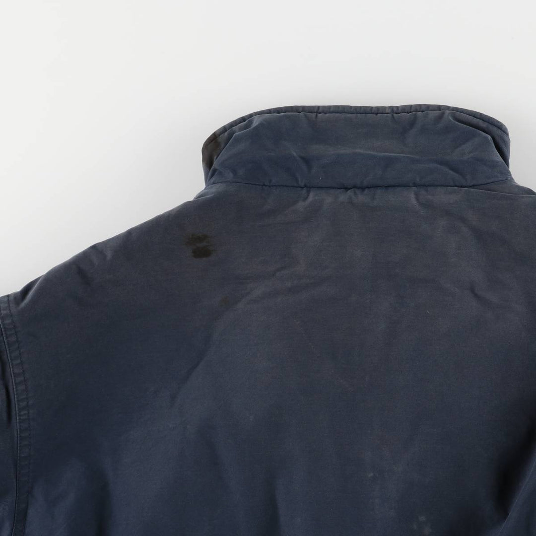 Ralph Lauren POLO by Ralph Lauren padded puffer jacket, men's size L cotton navy blue type Vintage Second Hand