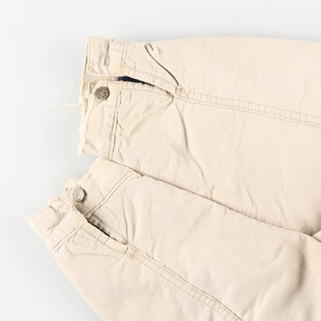 Vintage Lee Lined Rider Jacket, padded corduroy jacket, men's size XL, 1990s cotton ivory Vintage Second Hand