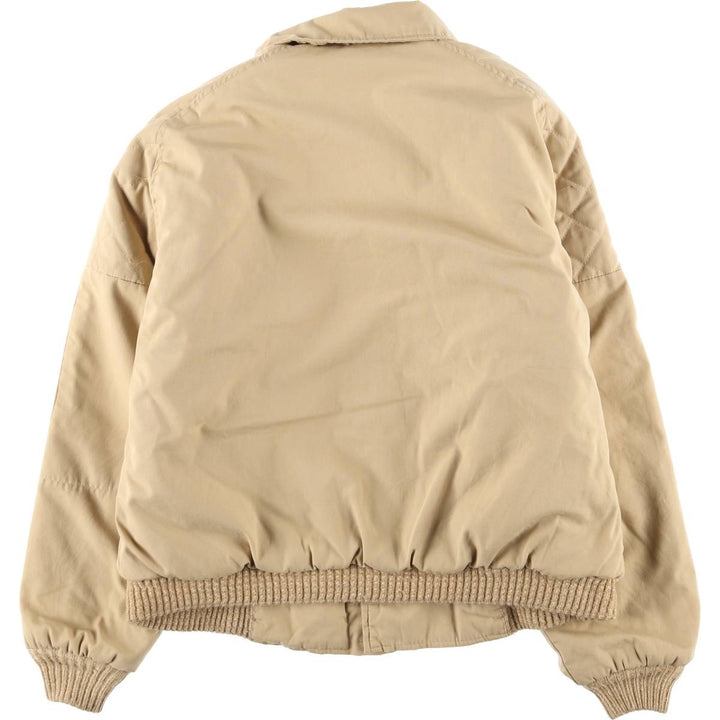 Catalina Associates Men's Padded Puffer Jacket, Size L unclear Beige type Vintage Second Hand