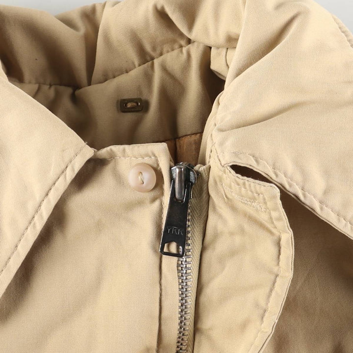 Catalina Associates Men's Padded Puffer Jacket, Size L unclear Beige type Vintage Second Hand