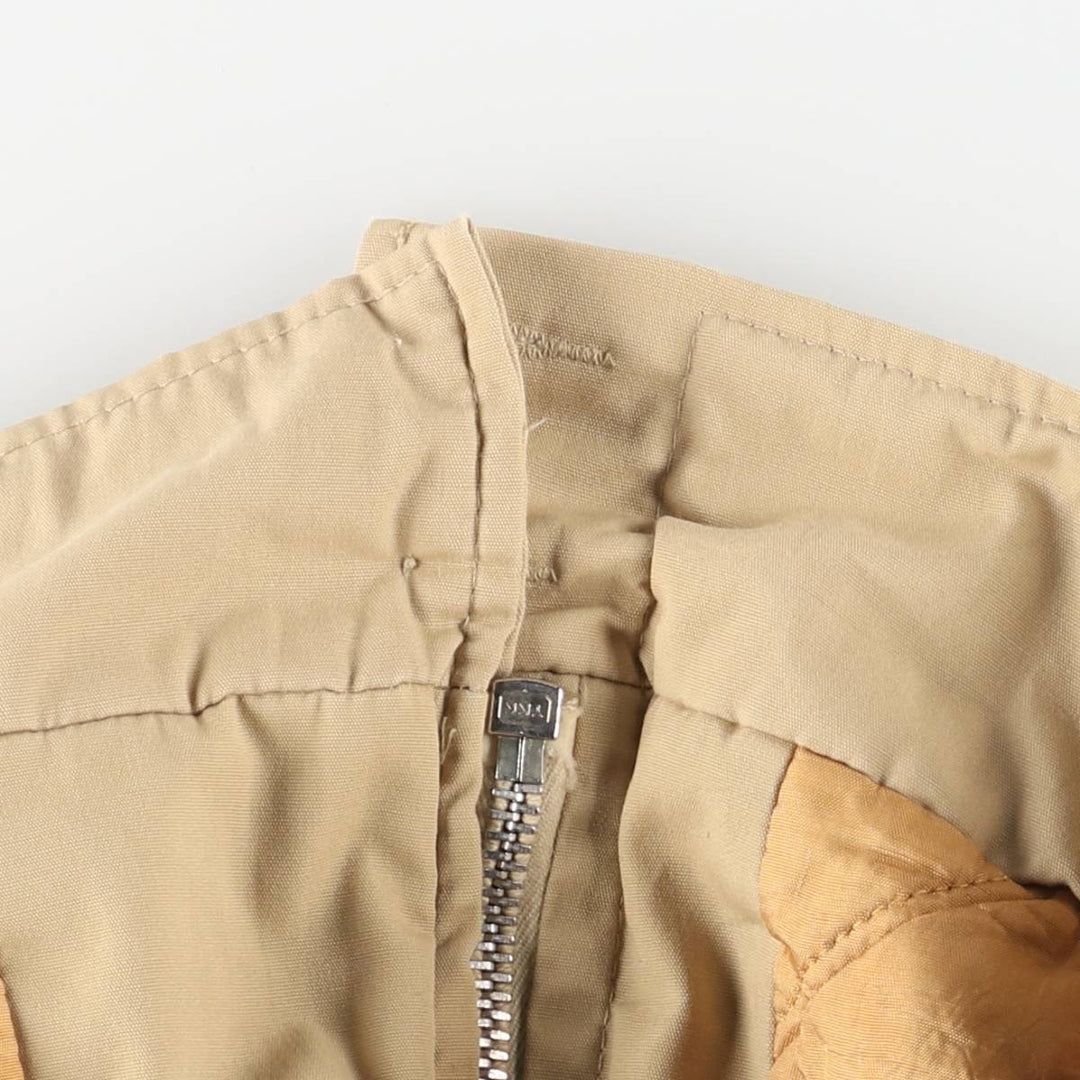 Catalina Associates Men's Padded Puffer Jacket, Size L unclear Beige type Vintage Second Hand