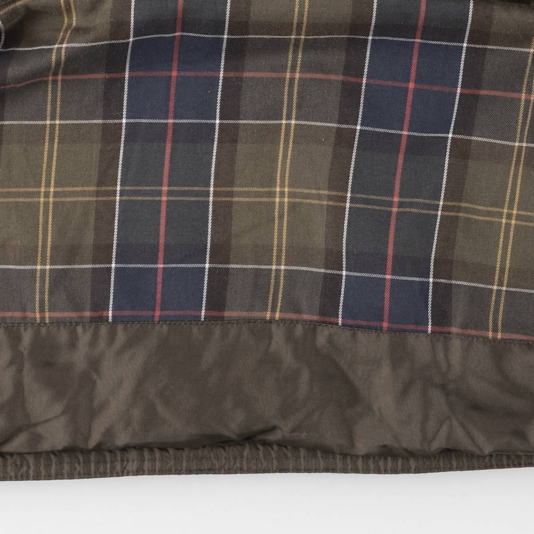 2000s~ Barbour A24 DURACOTTON TRAPPER JKT 3-Warrant Cotton Jacket, Men's Size L cotton Beige type Vintage Second Hand