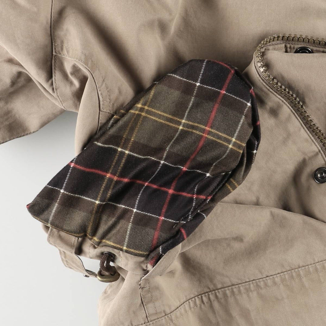 2000s~ Barbour A24 DURACOTTON TRAPPER JKT 3-Warrant Cotton Jacket, Men's Size L cotton Beige type Vintage Second Hand