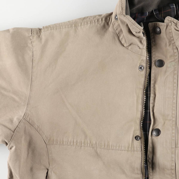2000s~ Barbour A24 DURACOTTON TRAPPER JKT 3-Warrant Cotton Jacket, Men's Size L cotton Beige type Vintage Second Hand