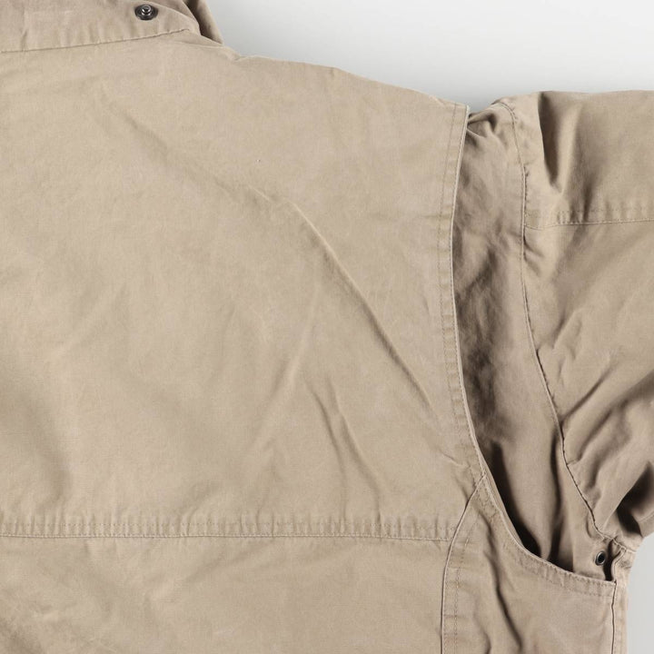 2000s~ Barbour A24 DURACOTTON TRAPPER JKT 3-Warrant Cotton Jacket, Men's Size L cotton Beige type Vintage Second Hand