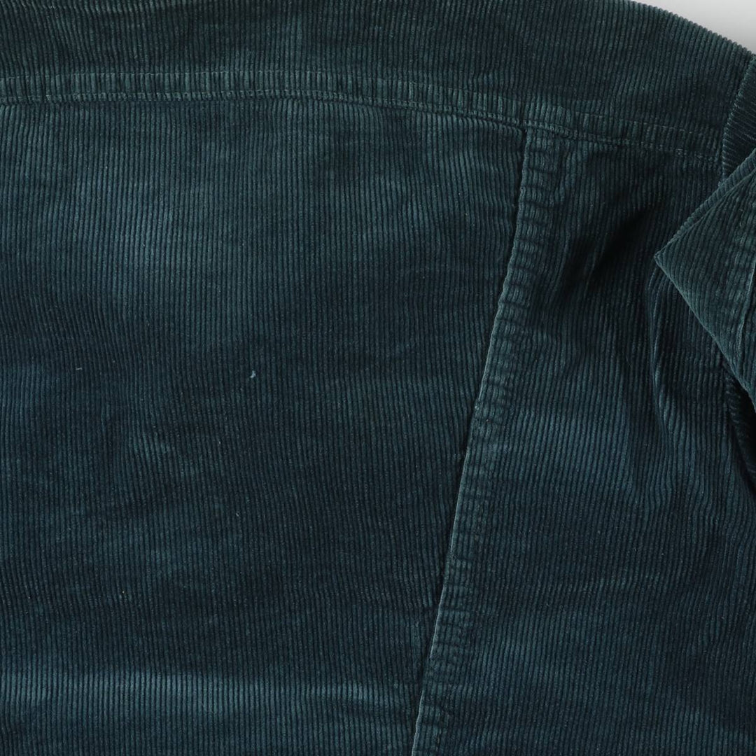Vintage 1970'S Wrangler corduroy jacket, size M, men's unclear green type Vintage Second Hand