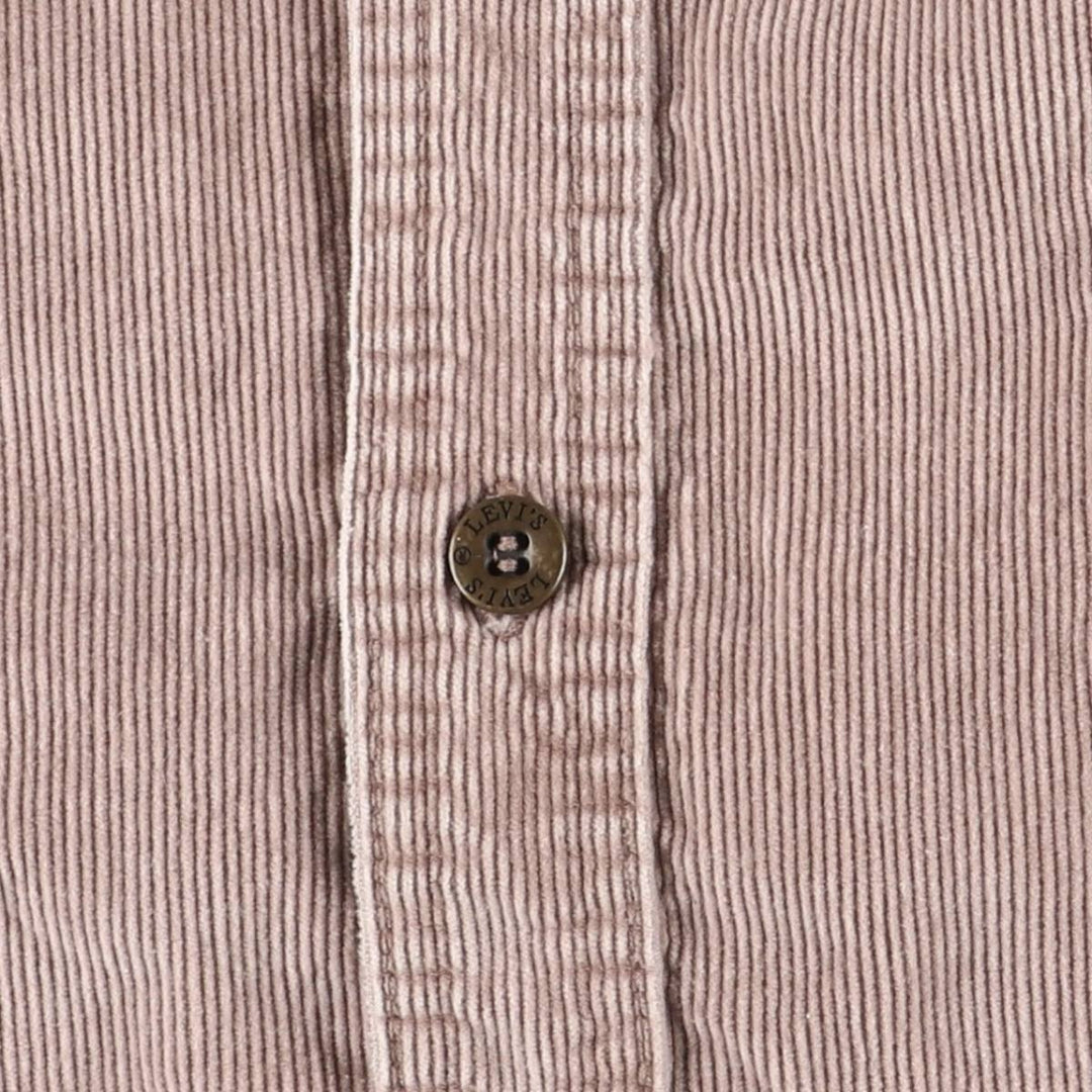 Vintage 70s-80'S Levi's PANATELA TOPS corduroy jacket, men's size L unclear pink type Vintage Second Hand