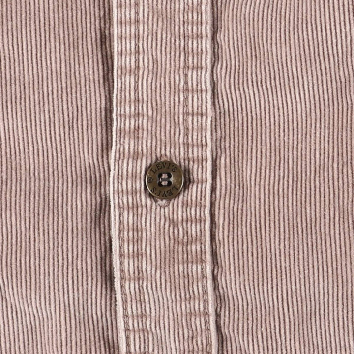Vintage 70s-80'S Levi's PANATELA TOPS corduroy jacket, men's size L unclear pink type Vintage Second Hand