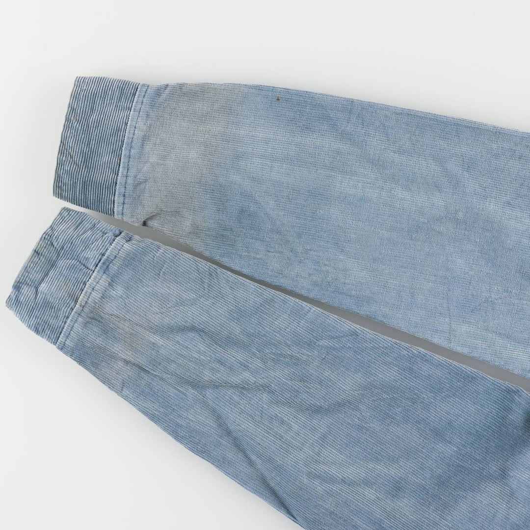 Vintage 1970'S corduroy jacket, men's size L unclear Blue type light blue Vintage Second Hand