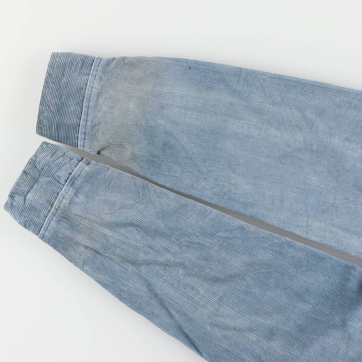 Vintage 1970'S corduroy jacket, men's size L unclear Blue type light blue Vintage Second Hand