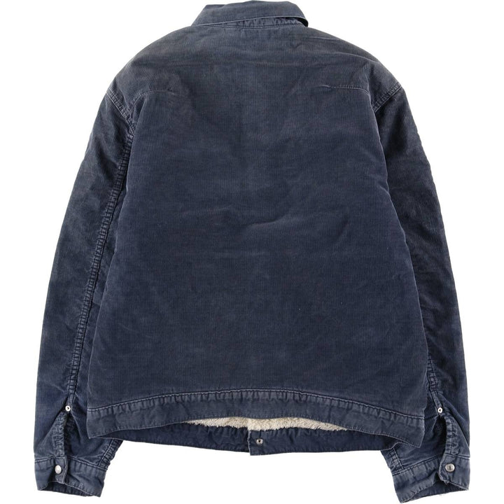 Levi's Euro Model Corduroy Jacket, Men's XL cotton navy blue type Vintage Second Hand