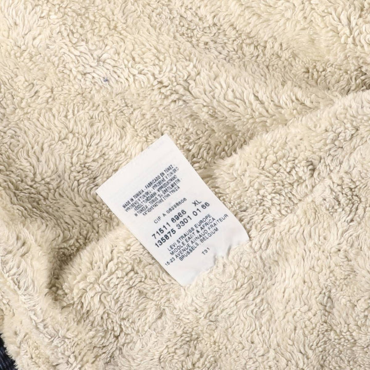 Levi's Euro Model Corduroy Jacket, Men's XL cotton navy blue type Vintage Second Hand