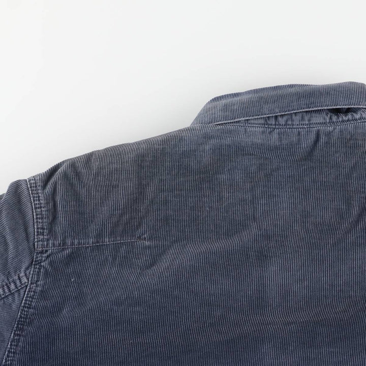 Levi's Euro Model Corduroy Jacket, Men's XL cotton navy blue type Vintage Second Hand