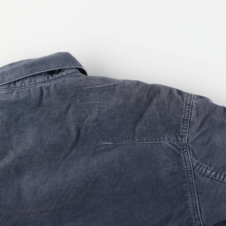 Levi's Euro Model Corduroy Jacket, Men's XL cotton navy blue type Vintage Second Hand