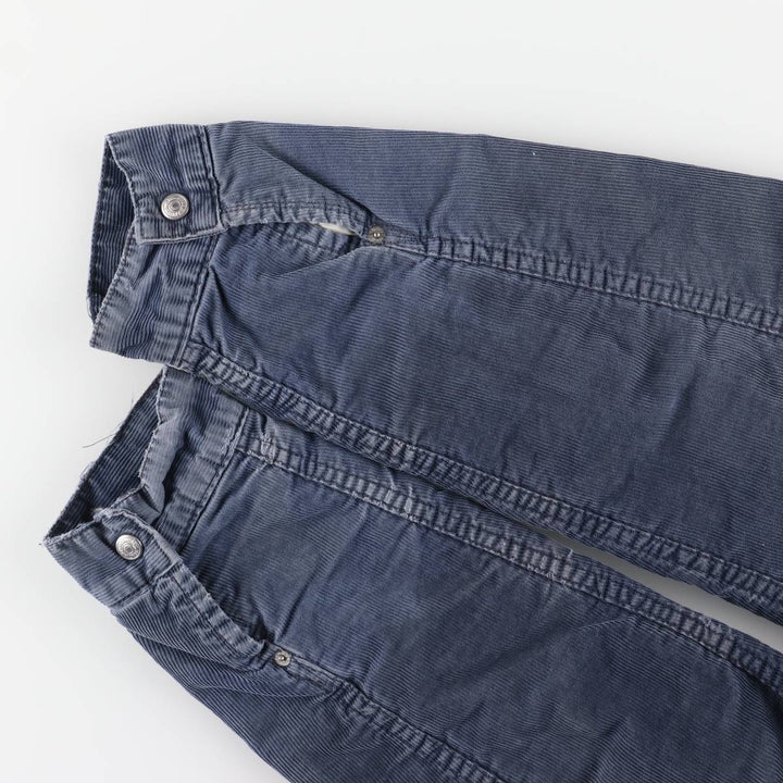 Levi's Euro Model Corduroy Jacket, Men's XL cotton navy blue type Vintage Second Hand