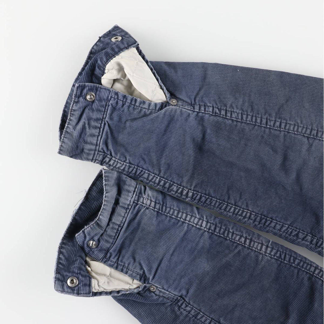 Levi's Euro Model Corduroy Jacket, Men's XL cotton navy blue type Vintage Second Hand