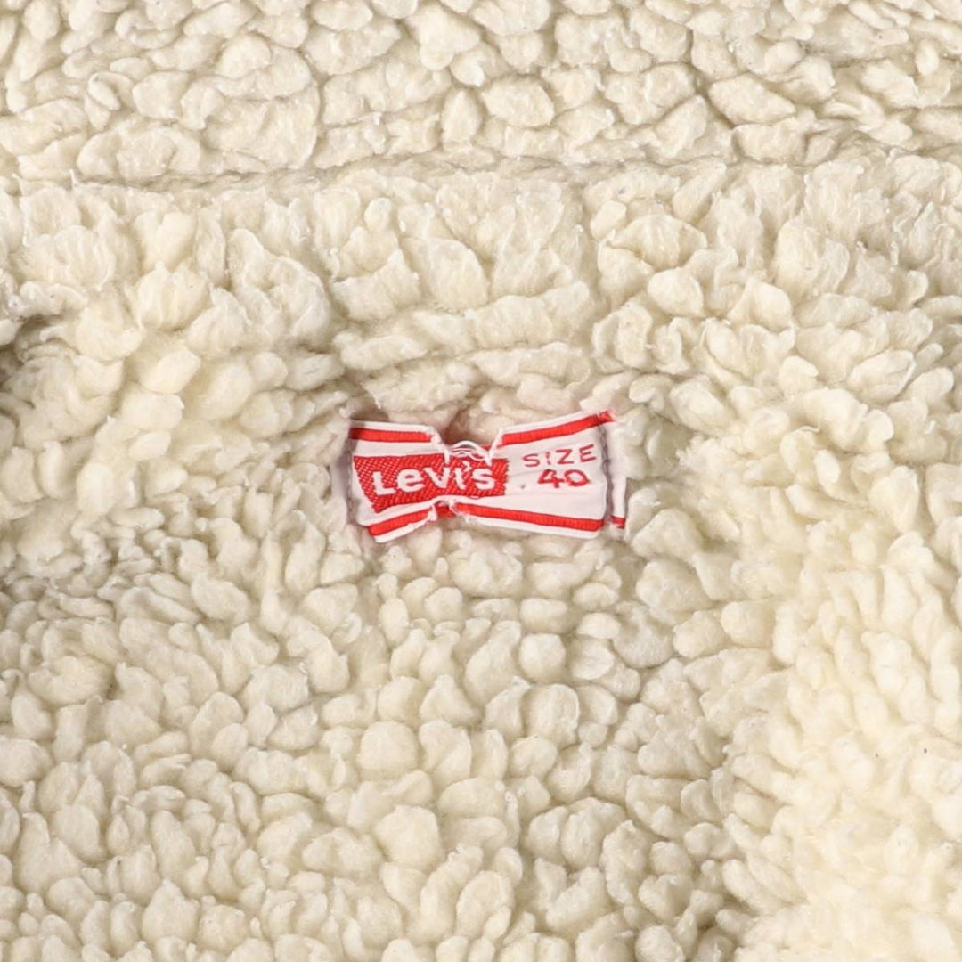 Vintage 1970'S Levi's Orange Tab Denim Jacket, Men's Size Medium unclear blue type Vintage Second Hand