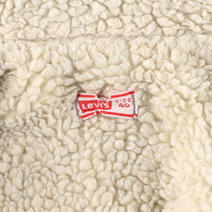 Vintage 1970'S Levi's Orange Tab Denim Jacket, Men's Size Medium unclear blue type Vintage Second Hand