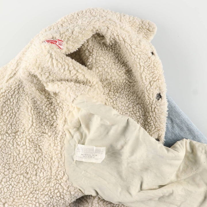 Vintage 1970'S Levi's Orange Tab Denim Jacket, Men's Size Medium unclear blue type Vintage Second Hand