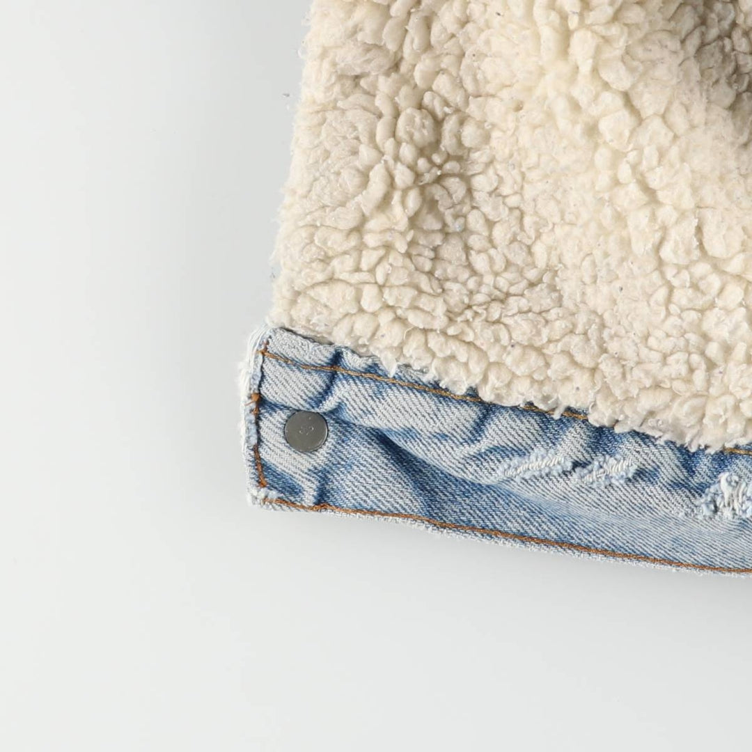 Vintage 1970'S Levi's Orange Tab Denim Jacket, Men's Size Medium unclear blue type Vintage Second Hand