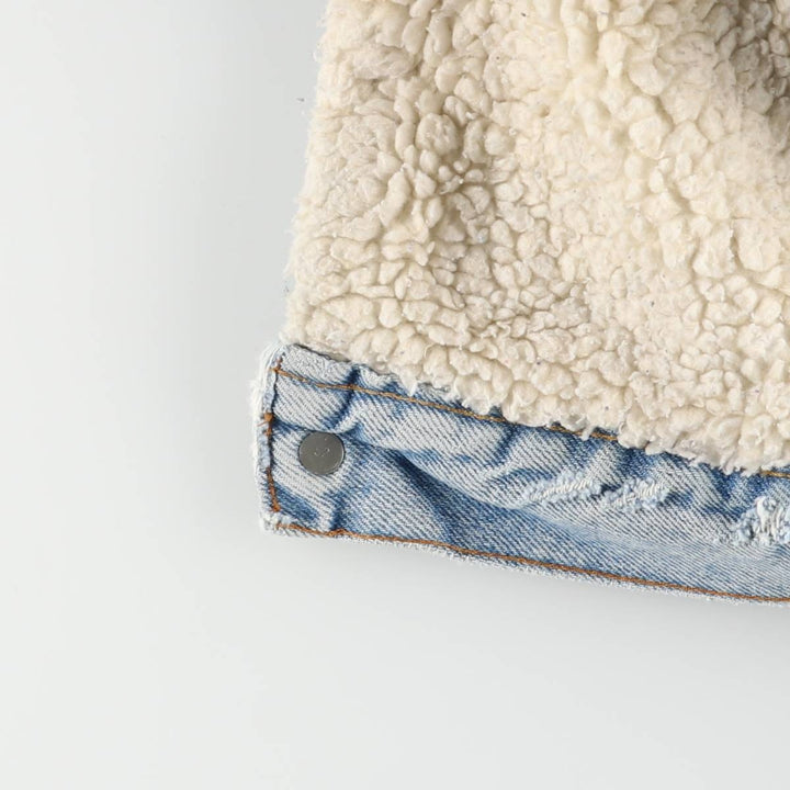 Vintage 1970'S Levi's Orange Tab Denim Jacket, Men's Size Medium unclear blue type Vintage Second Hand