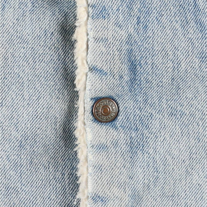 Vintage 1970'S Levi's Orange Tab Denim Jacket, Men's Size Medium unclear blue type Vintage Second Hand