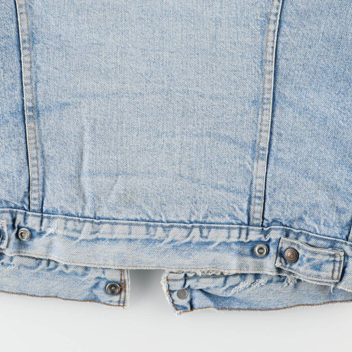 Vintage 1970'S Levi's Orange Tab Denim Jacket, Men's Size Medium unclear blue type Vintage Second Hand