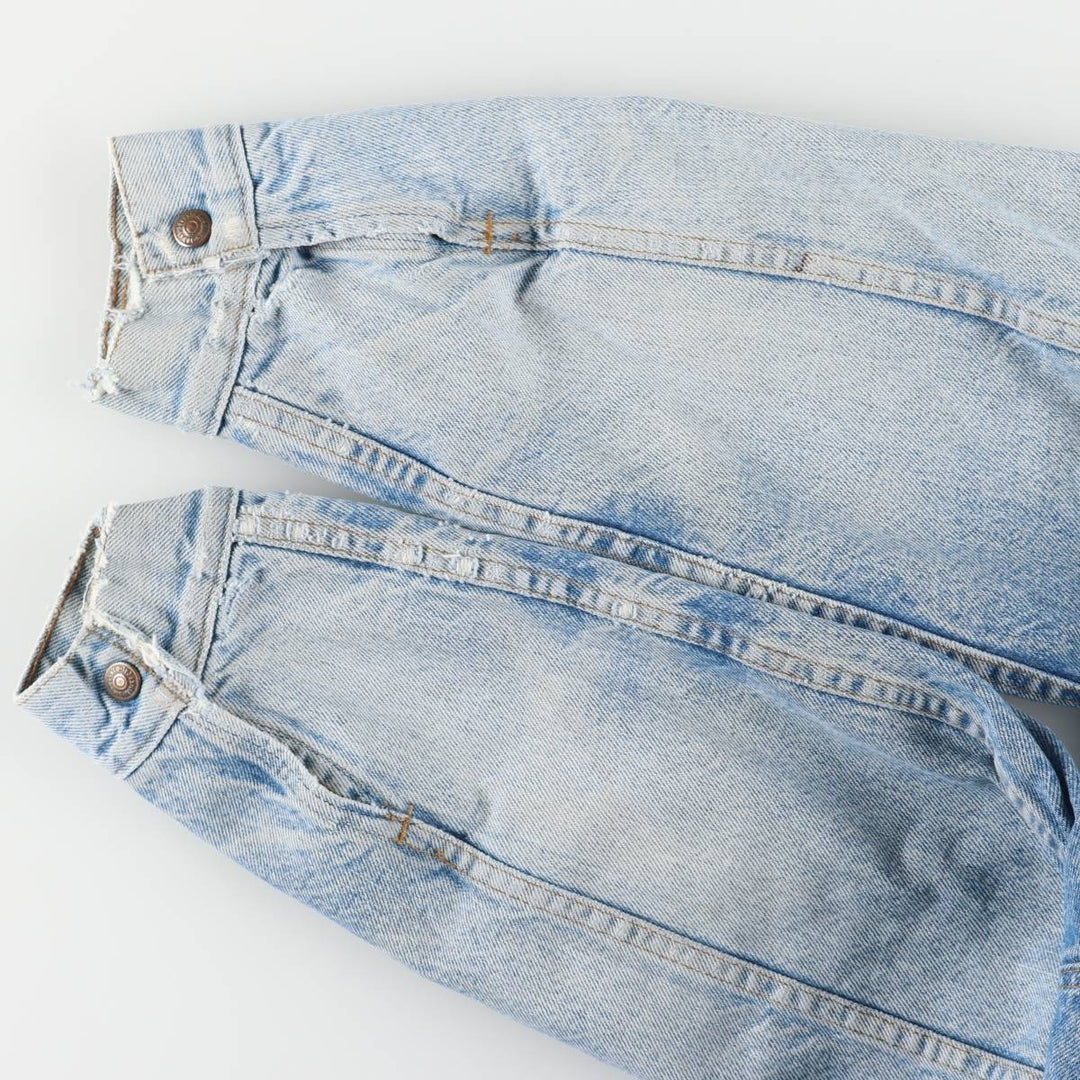 Vintage 1970'S Levi's Orange Tab Denim Jacket, Men's Size Medium unclear blue type Vintage Second Hand