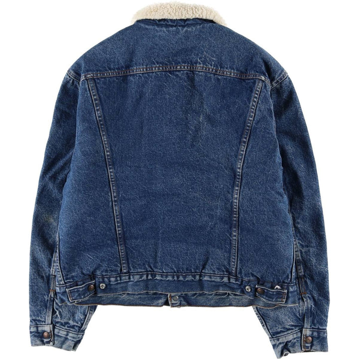 Vintage 1980'S Levi's denim jacket, made in the USA, size XL, men's cotton blue type Vintage Second Hand