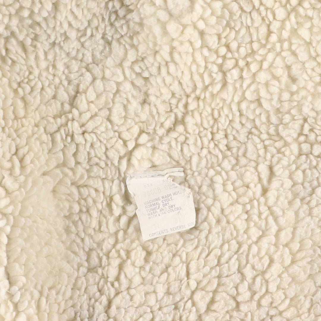 Vintage 1980'S Levi's denim jacket, made in the USA, size XL, men's cotton blue type Vintage Second Hand